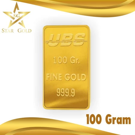 Star Gold Logam Mulia UBS ( LM ) 100 Gram